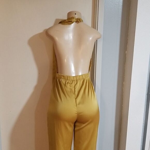Emory Park Jumpsuit small gree second skin pre-owned - Picture 9 of 15